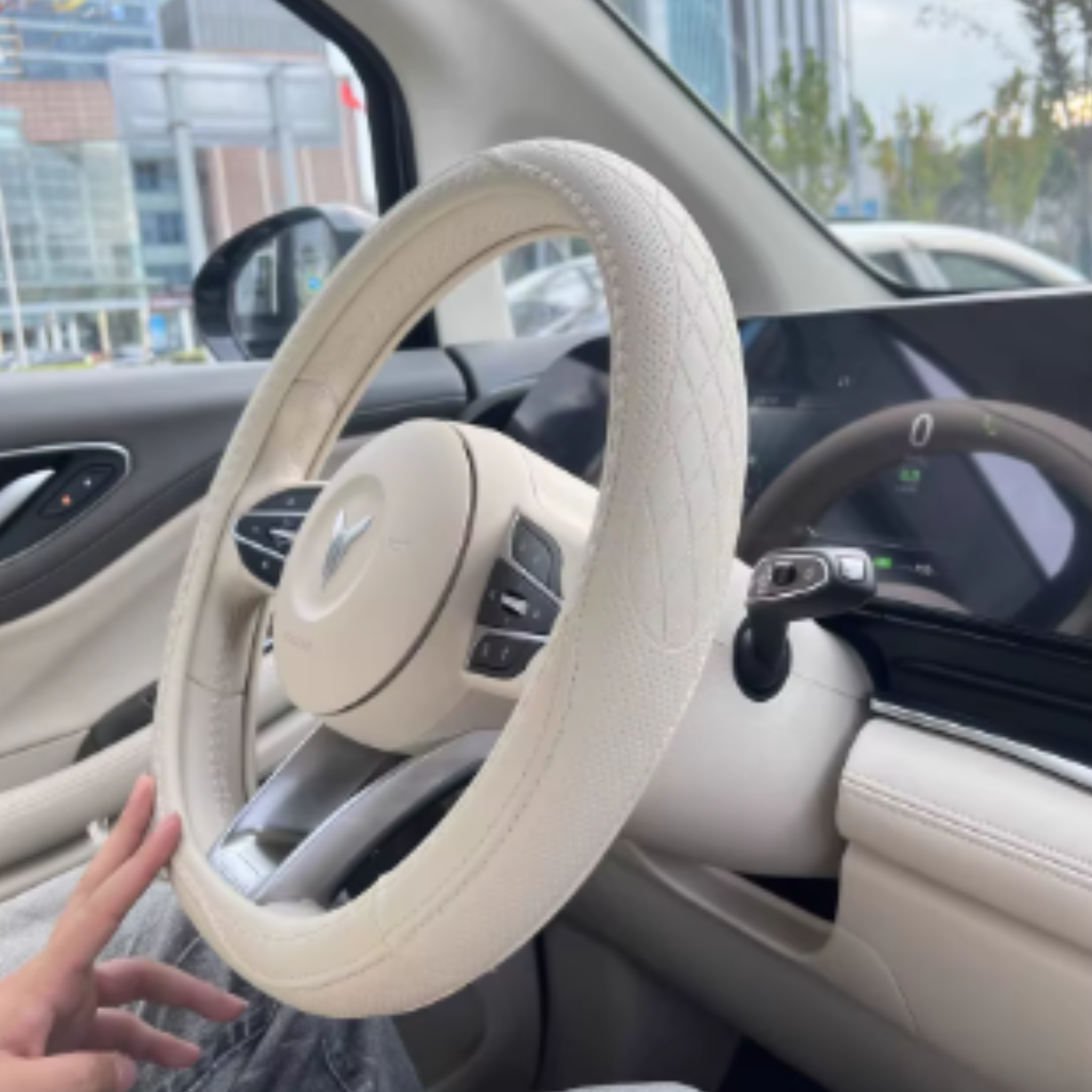 Car Steering Wheel Cover