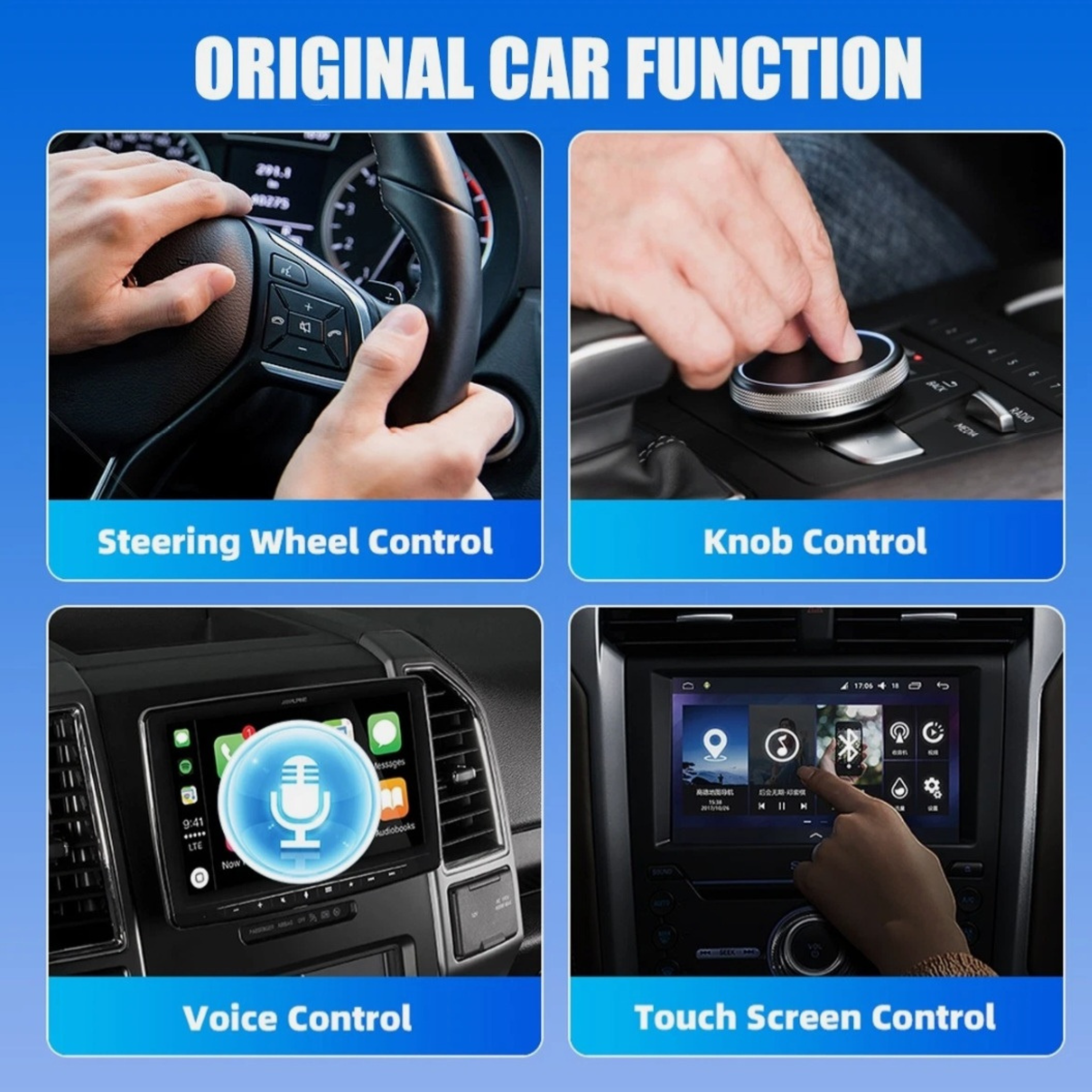 Wireless CarPlay Adapter for Apple & Android – Plug & Play Car Connectivity Upgrade