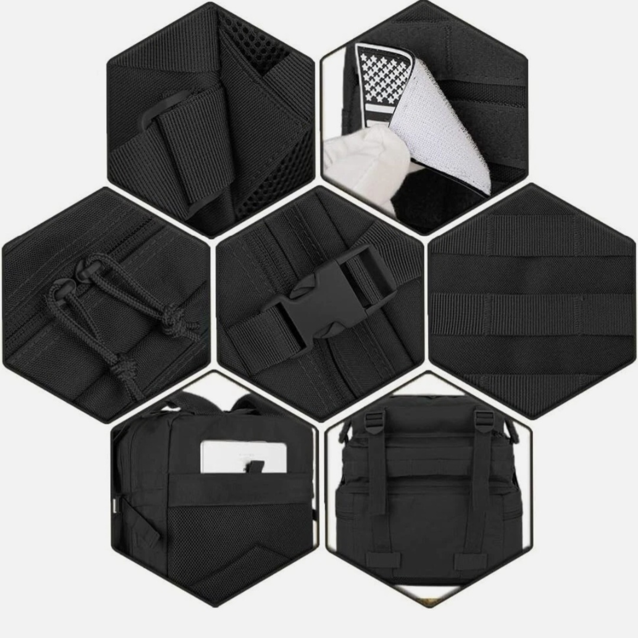 50L Tactical Backpack for Hiking, Camping & Outdoor Travel
