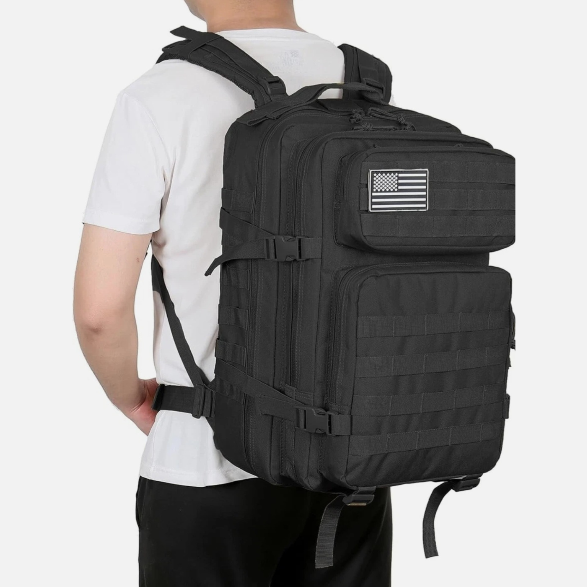 50L Tactical Backpack for Hiking, Camping & Outdoor Travel