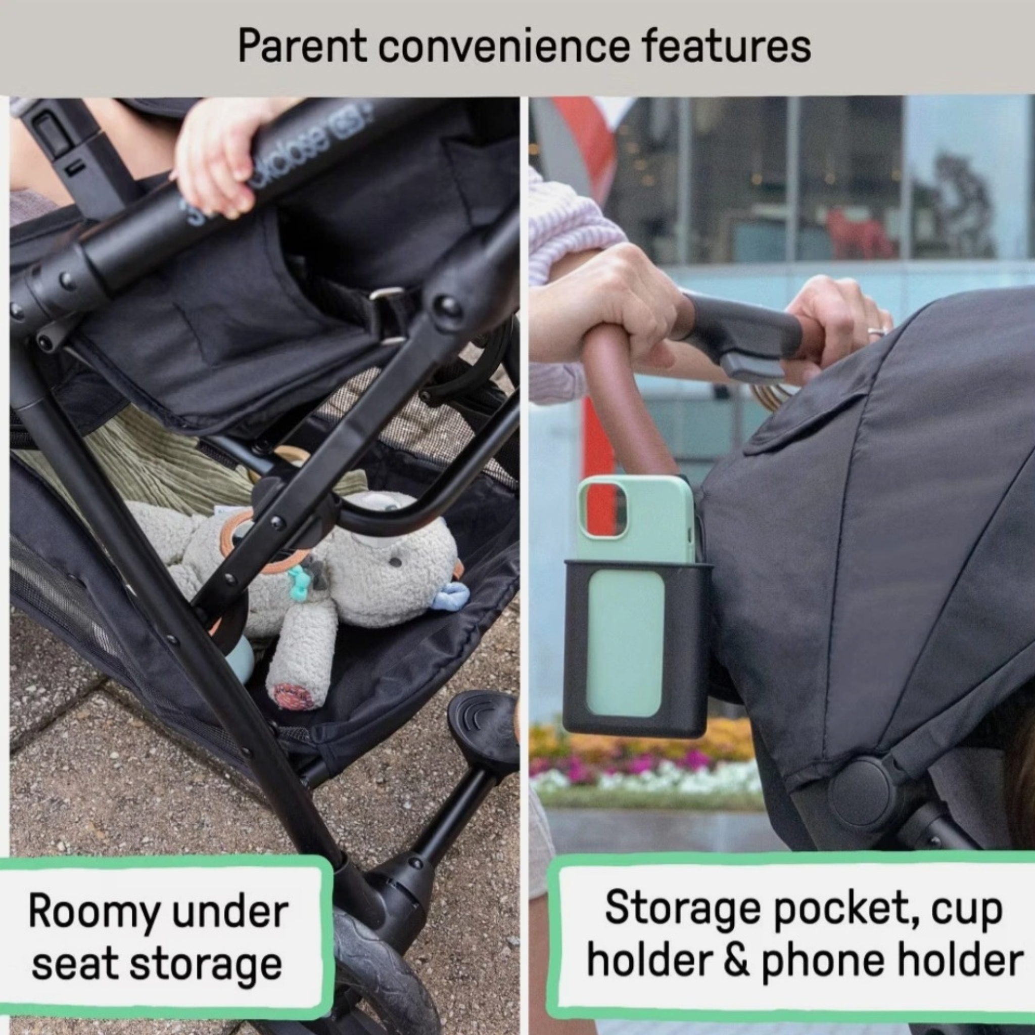 Lightweight Travel Stroller Pram for Newborn & Everyday Baby Travel