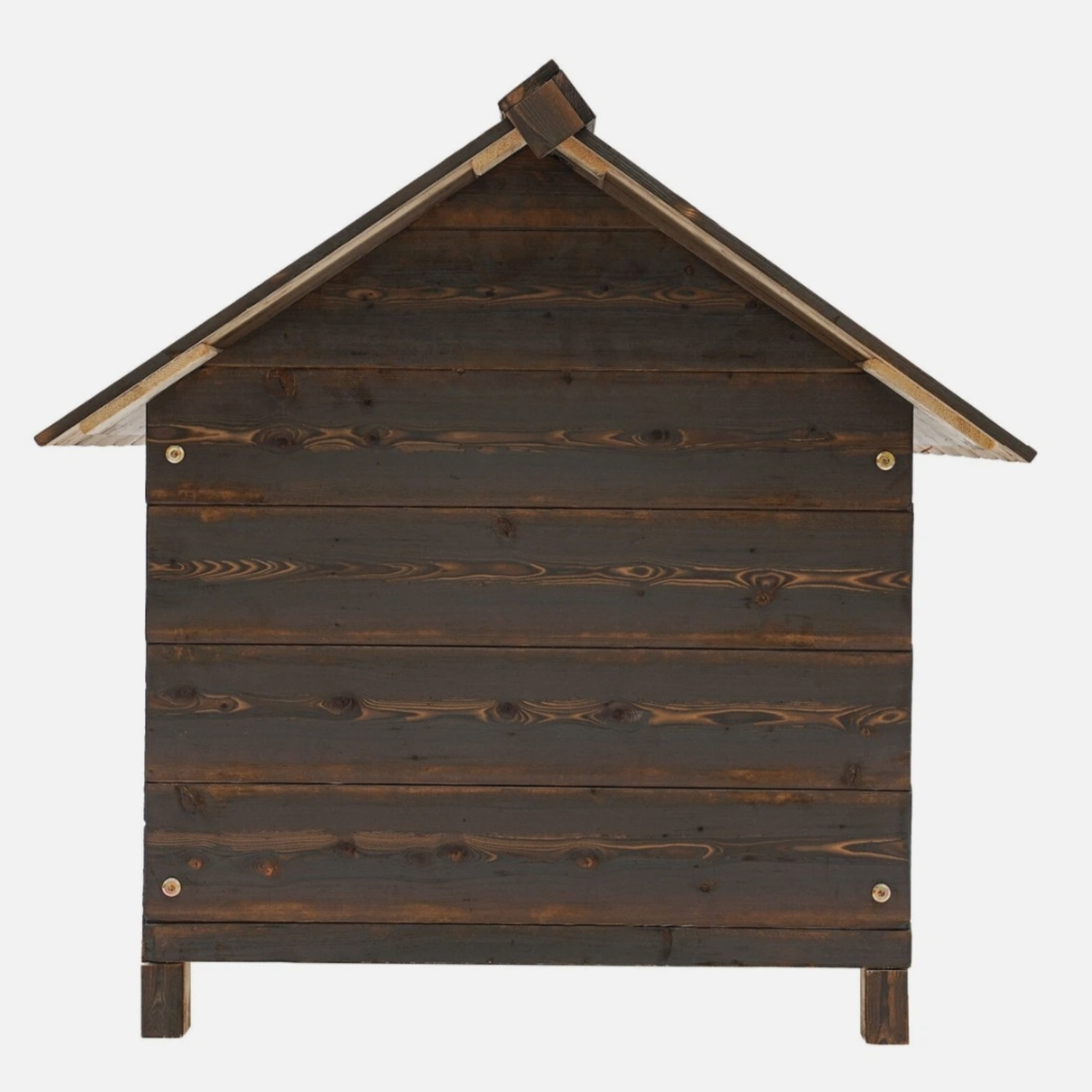 Wooden Indoor & Outdoor Dog House with Window & Door – Cozy Pet Shelter for Small Dogs