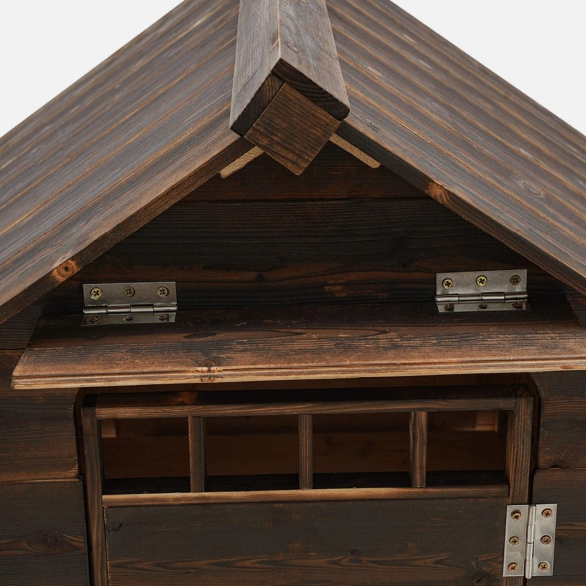 Wooden Indoor & Outdoor Dog House with Window & Door – Cozy Pet Shelter for Small Dogs