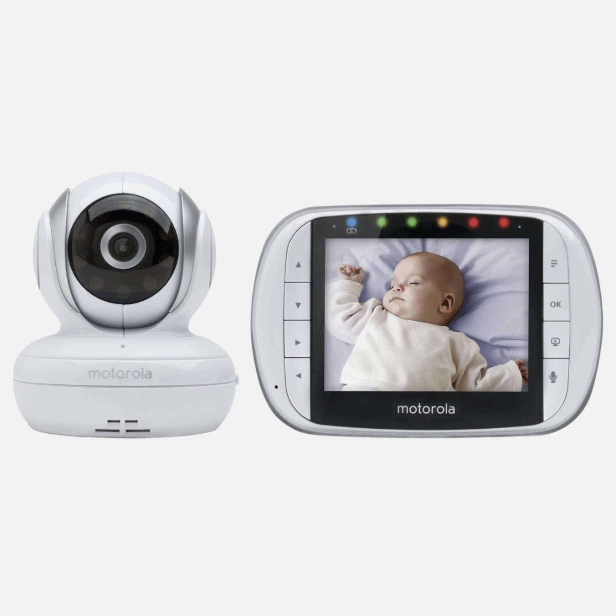 Baby Monitor Camera with Night Vision & Two-Way Audio for Peaceful Monitoring