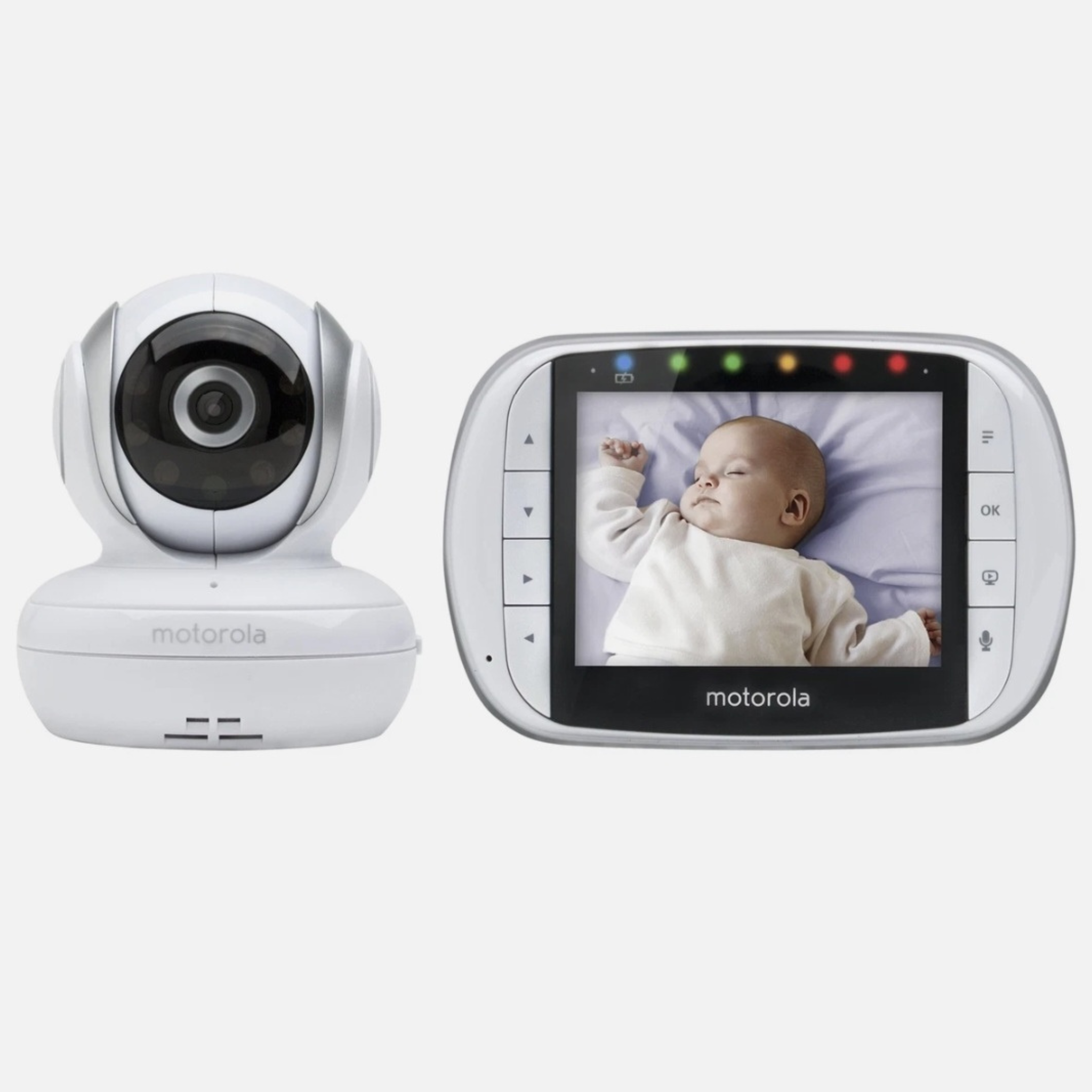 Baby Monitor Camera with Night Vision & Two-Way Audio for Peaceful Monitoring