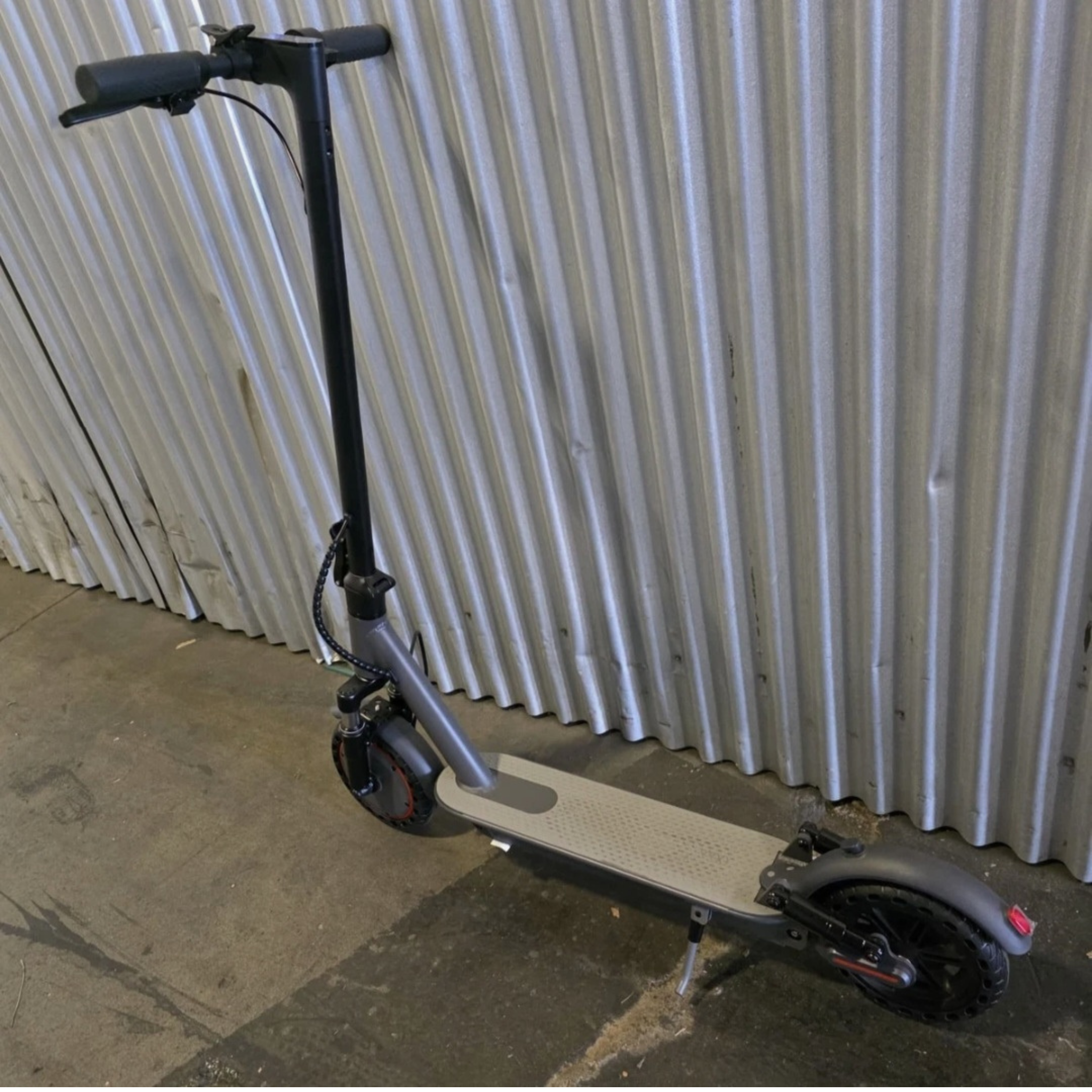 Foldable Electric Scooter with Dual Shock Absorption & App Connectivity