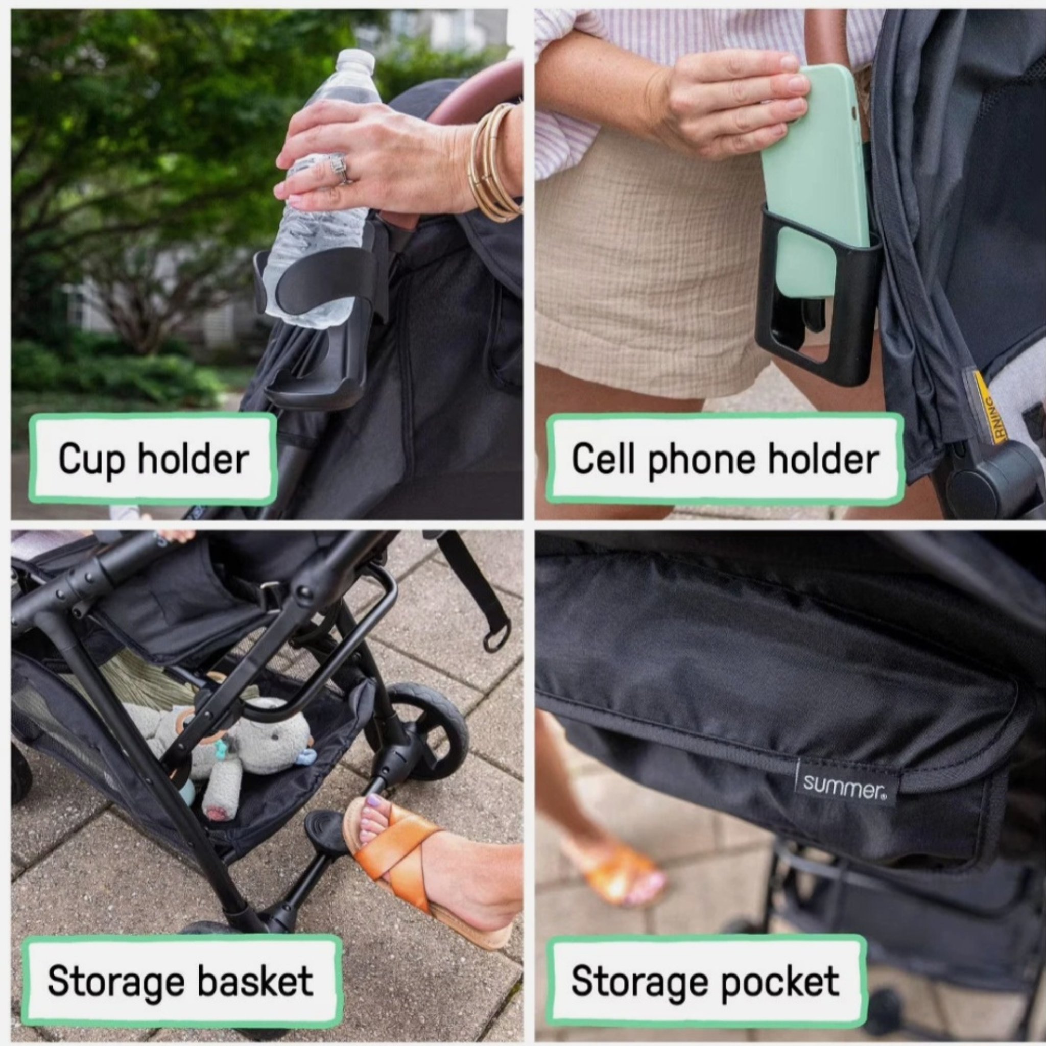 Lightweight Travel Stroller Pram for Newborn & Everyday Baby Travel