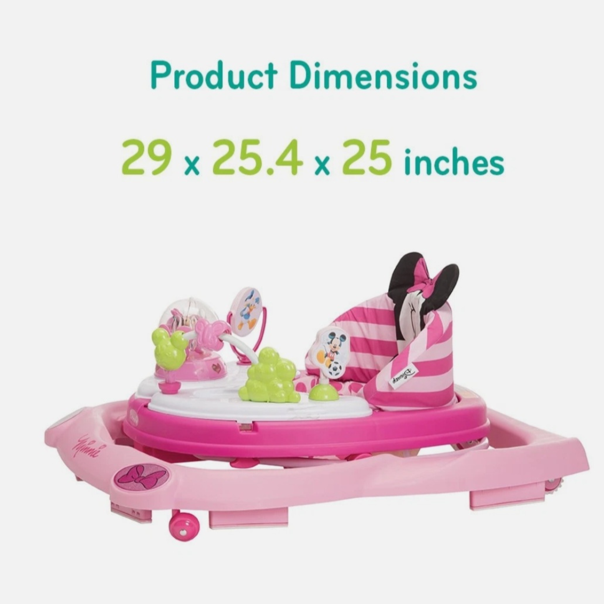 Baby Walker with Music, Lights & Activity Center for Growing Babies
