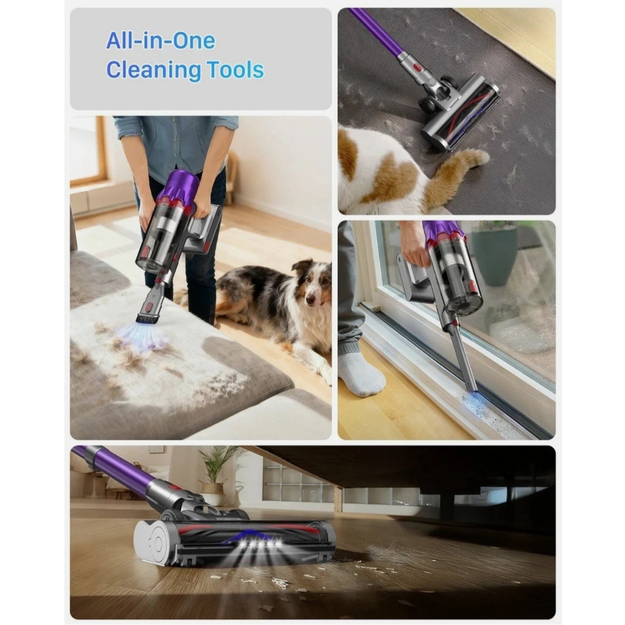 Cordless Stick Vacuum Cleaner for Fast, Effortless Everyday Cleaning