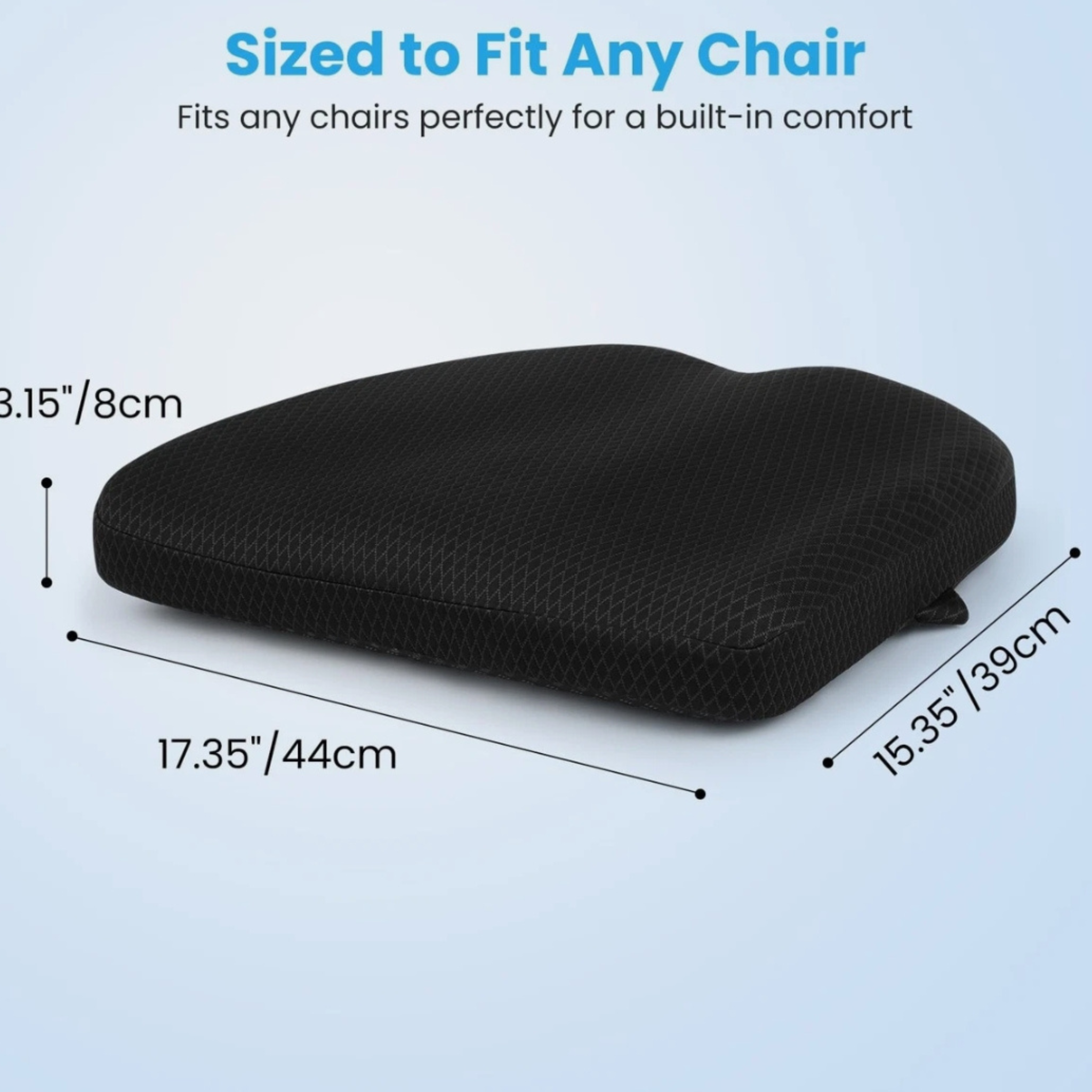 Ergonomic Office Chair Cushion for Pressure Relief & Everyday Comfort