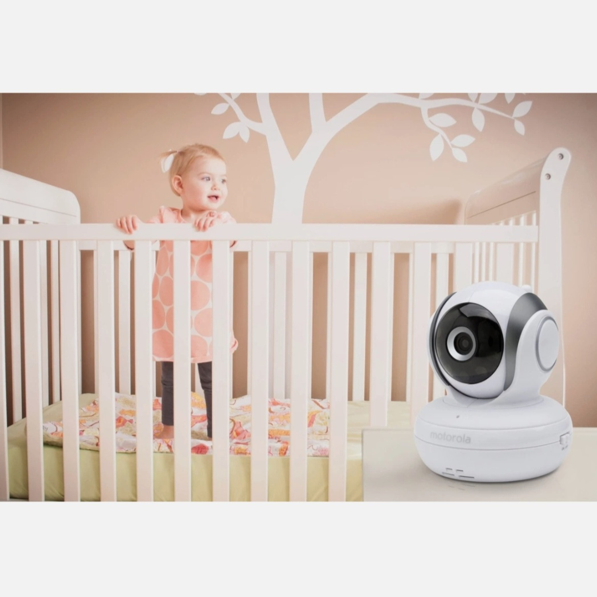 Baby Monitor Camera with Night Vision & Two-Way Audio for Peaceful Monitoring