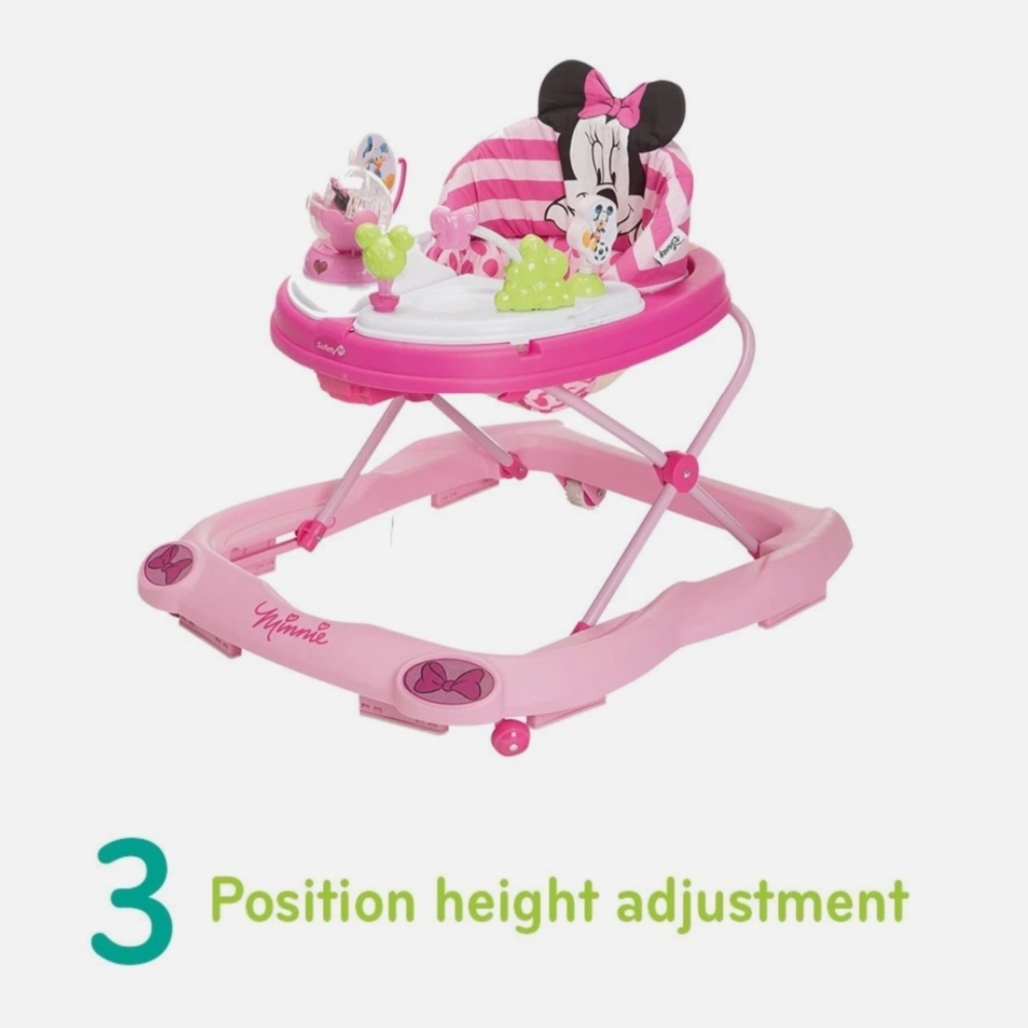 Baby Walker with Music, Lights & Activity Center for Growing Babies