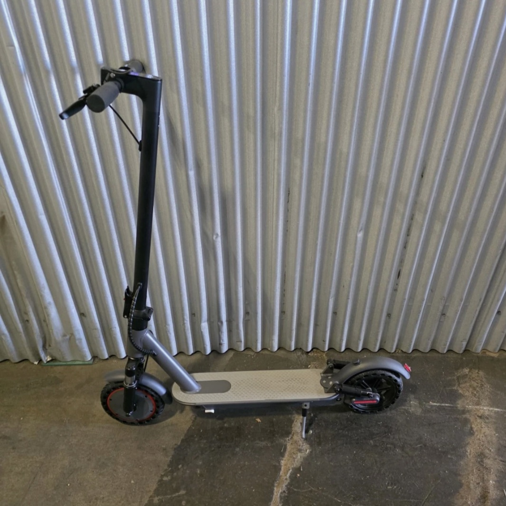 Foldable Electric Scooter with Dual Shock Absorption & App Connectivity