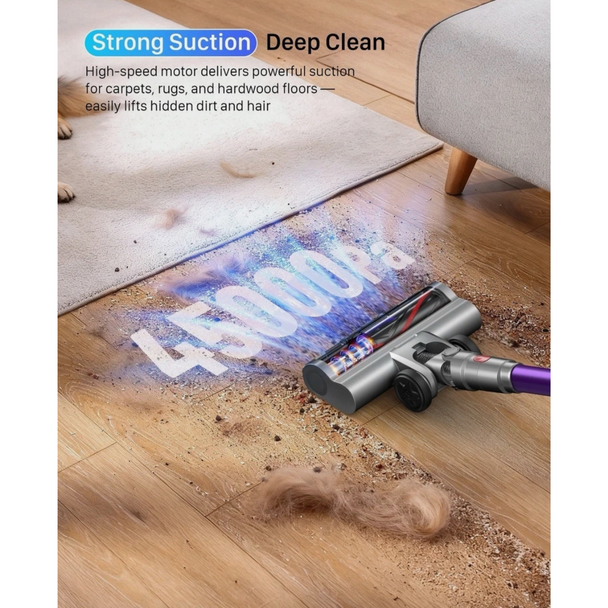 Cordless Stick Vacuum Cleaner for Fast, Effortless Everyday Cleaning