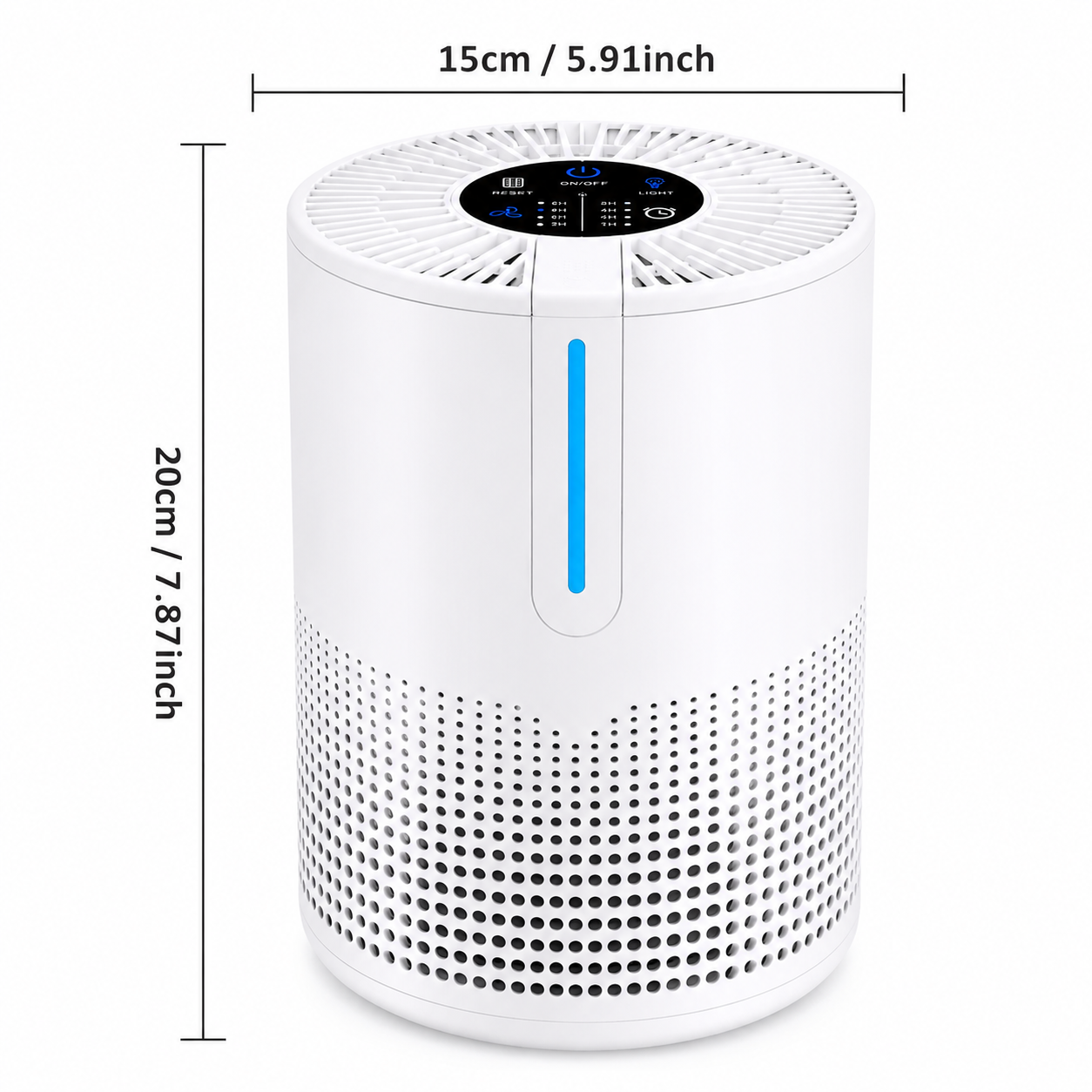 Air Purifier for Home & Bedroom, Portable, HEPA Filter, 475 Sq Ft