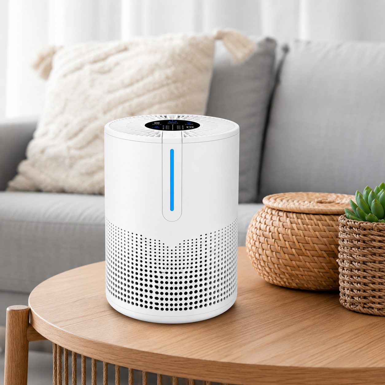Air Purifier for Home & Bedroom, Portable, HEPA Filter, 475 Sq Ft