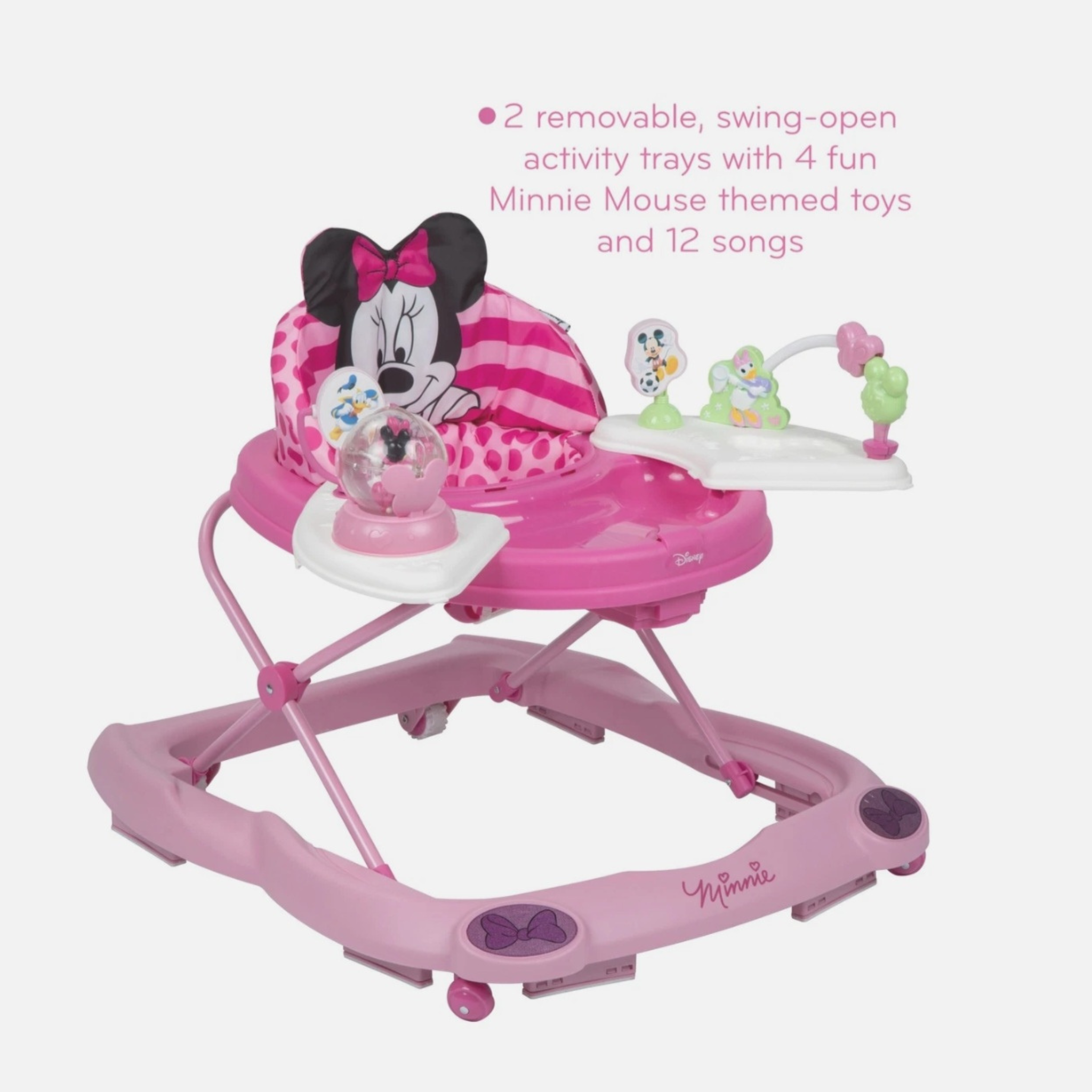 Baby Walker with Music, Lights & Activity Center for Growing Babies