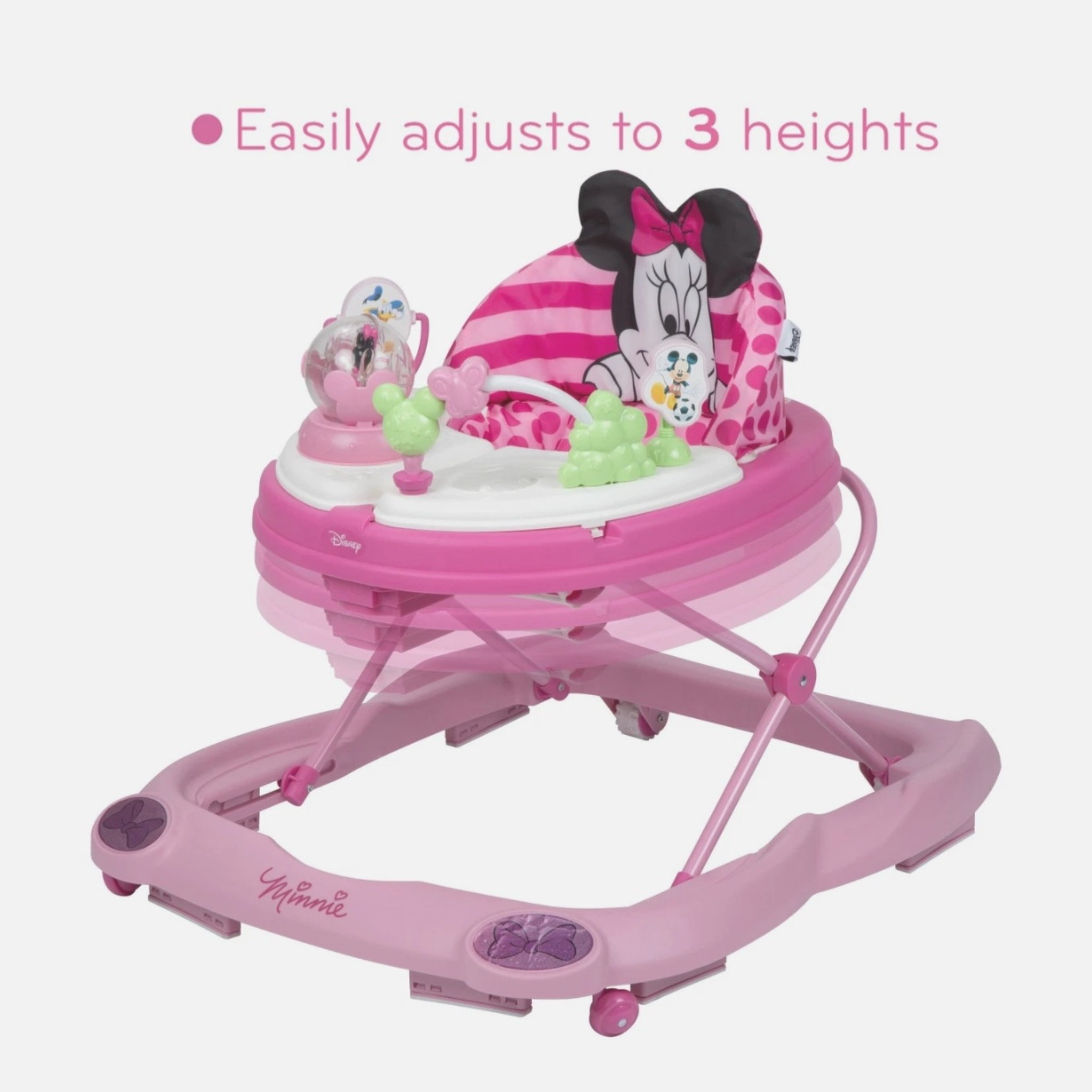 Baby Walker with Music, Lights & Activity Center for Growing Babies