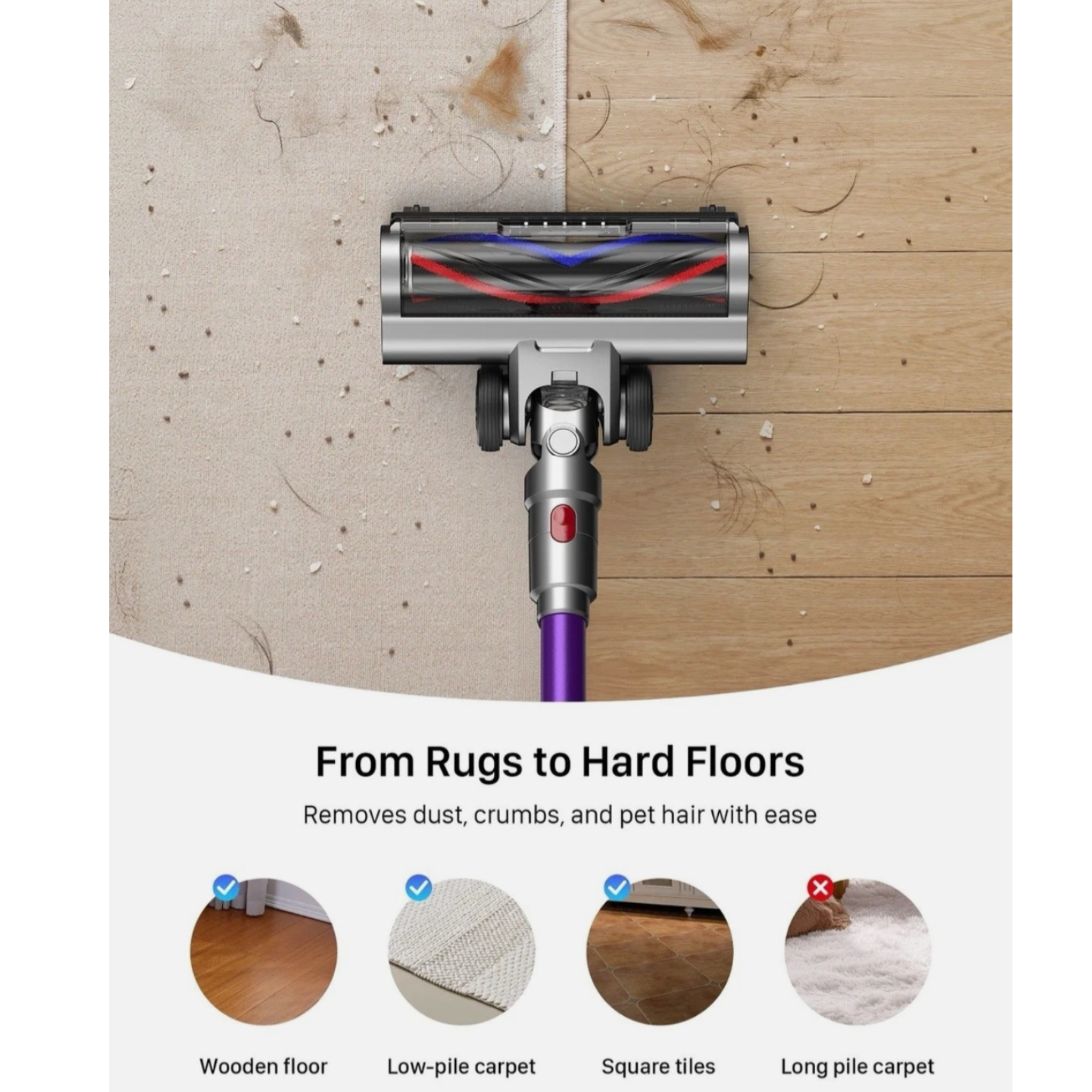 Cordless Stick Vacuum Cleaner for Fast, Effortless Everyday Cleaning
