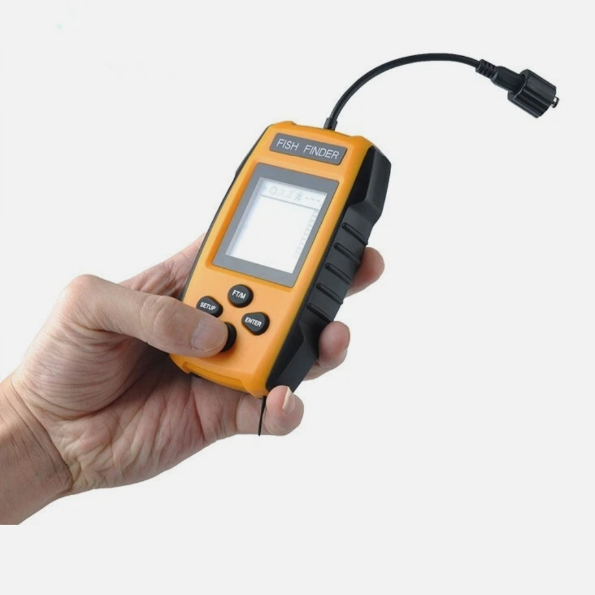 Portable GPS Fish Finder with Fishing Sonar & Depth Detection for Boat Fishing