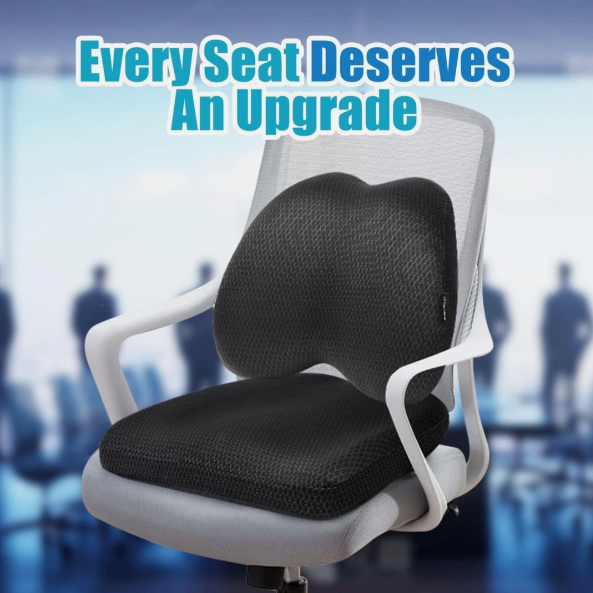 Ergonomic Office Chair Cushion for Pressure Relief & Everyday Comfort