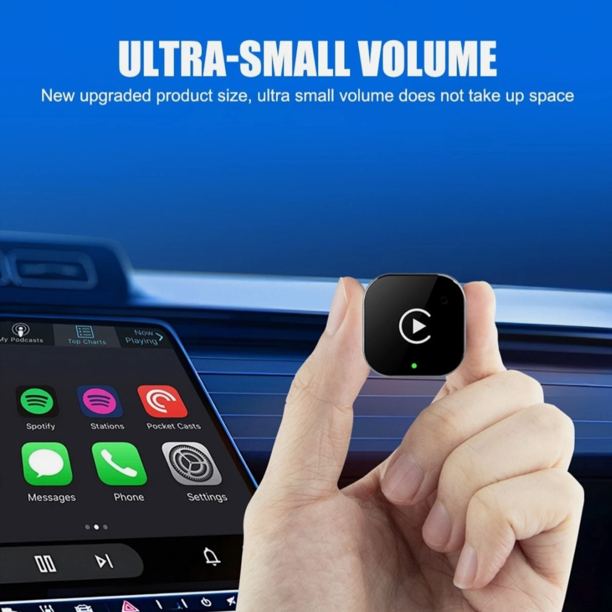 Wireless CarPlay Adapter for Apple & Android – Plug & Play Car Connectivity Upgrade