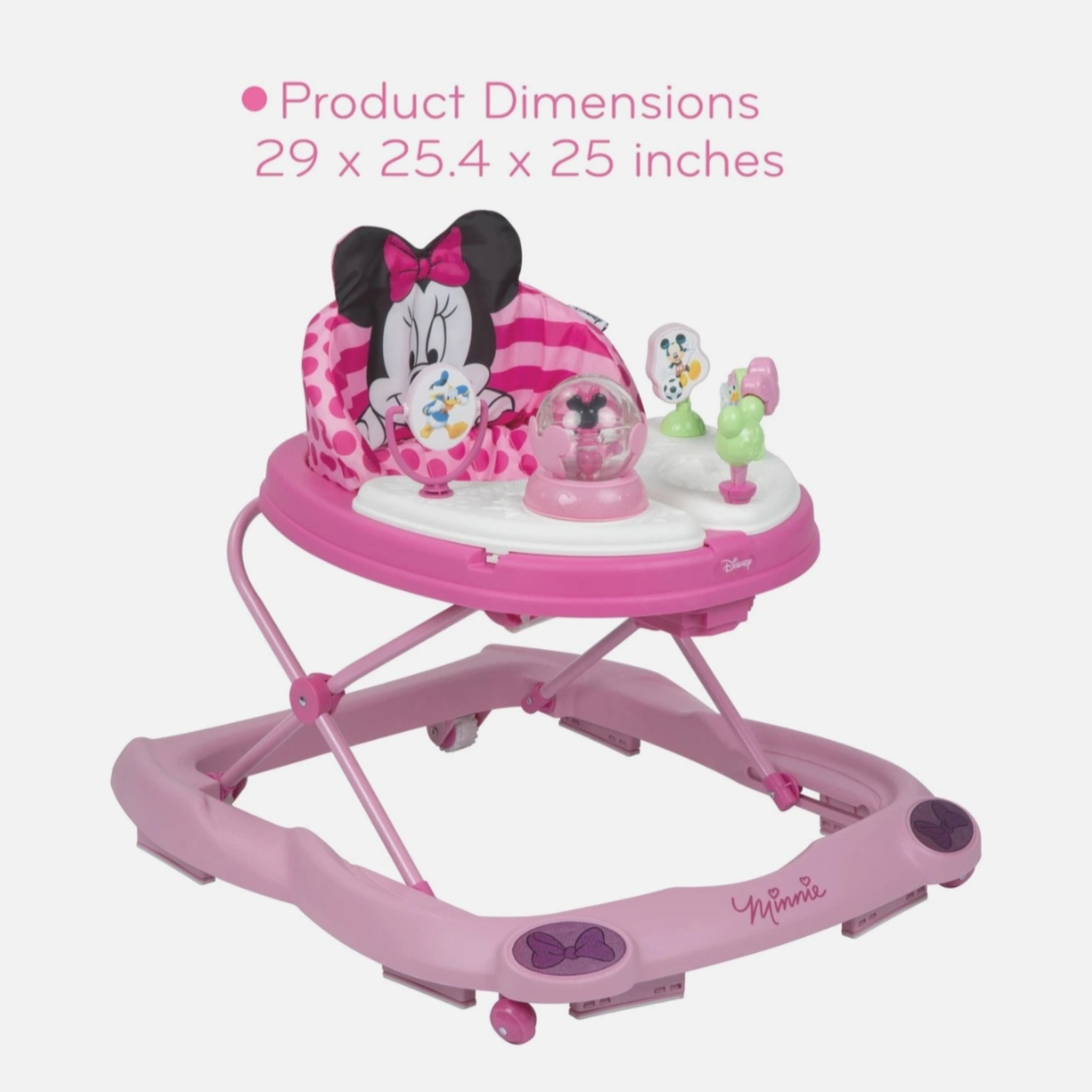 Baby Walker with Music, Lights & Activity Center for Growing Babies