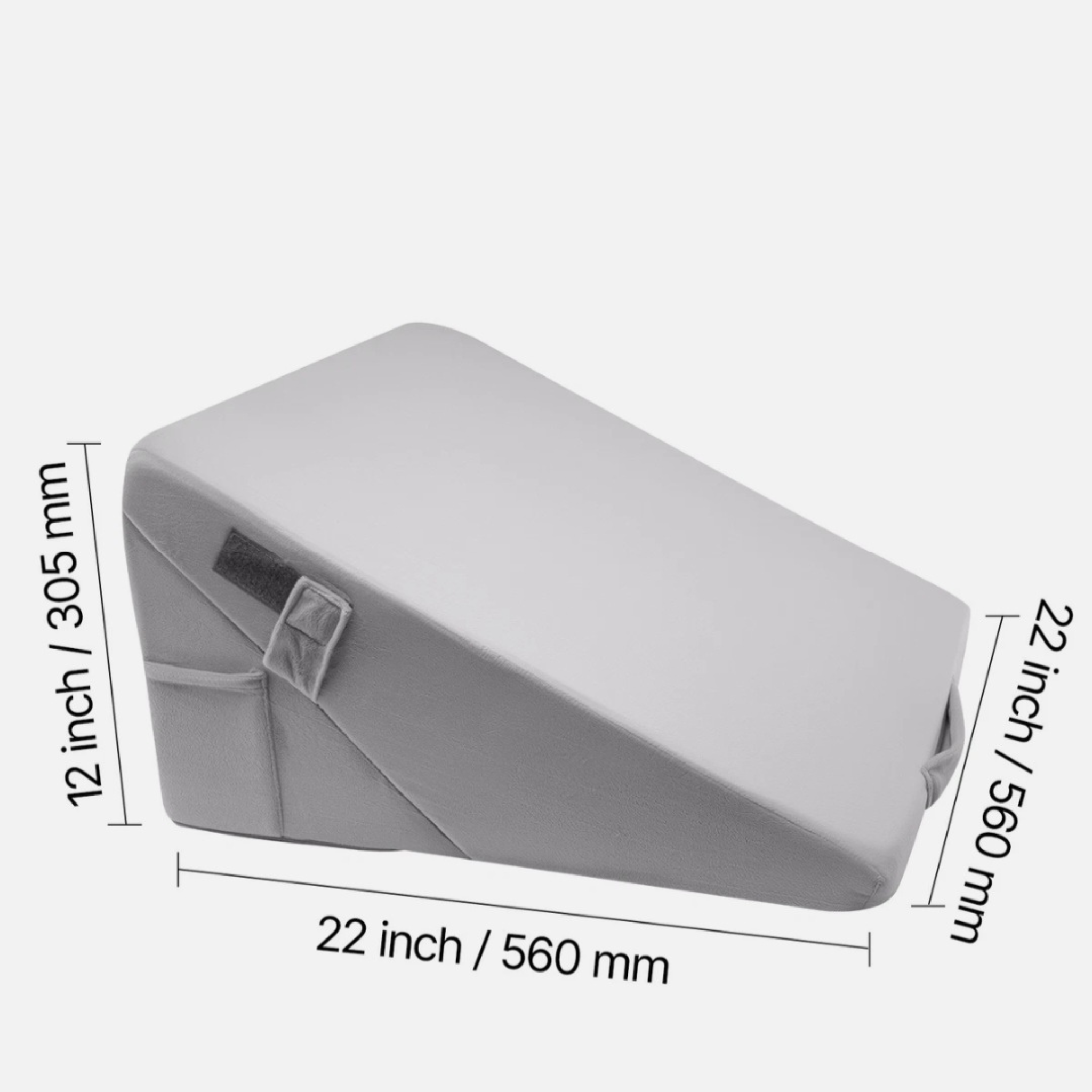 Adjustable Bed Wedge Pillow for Sleeping, Reading & Everyday Comfort