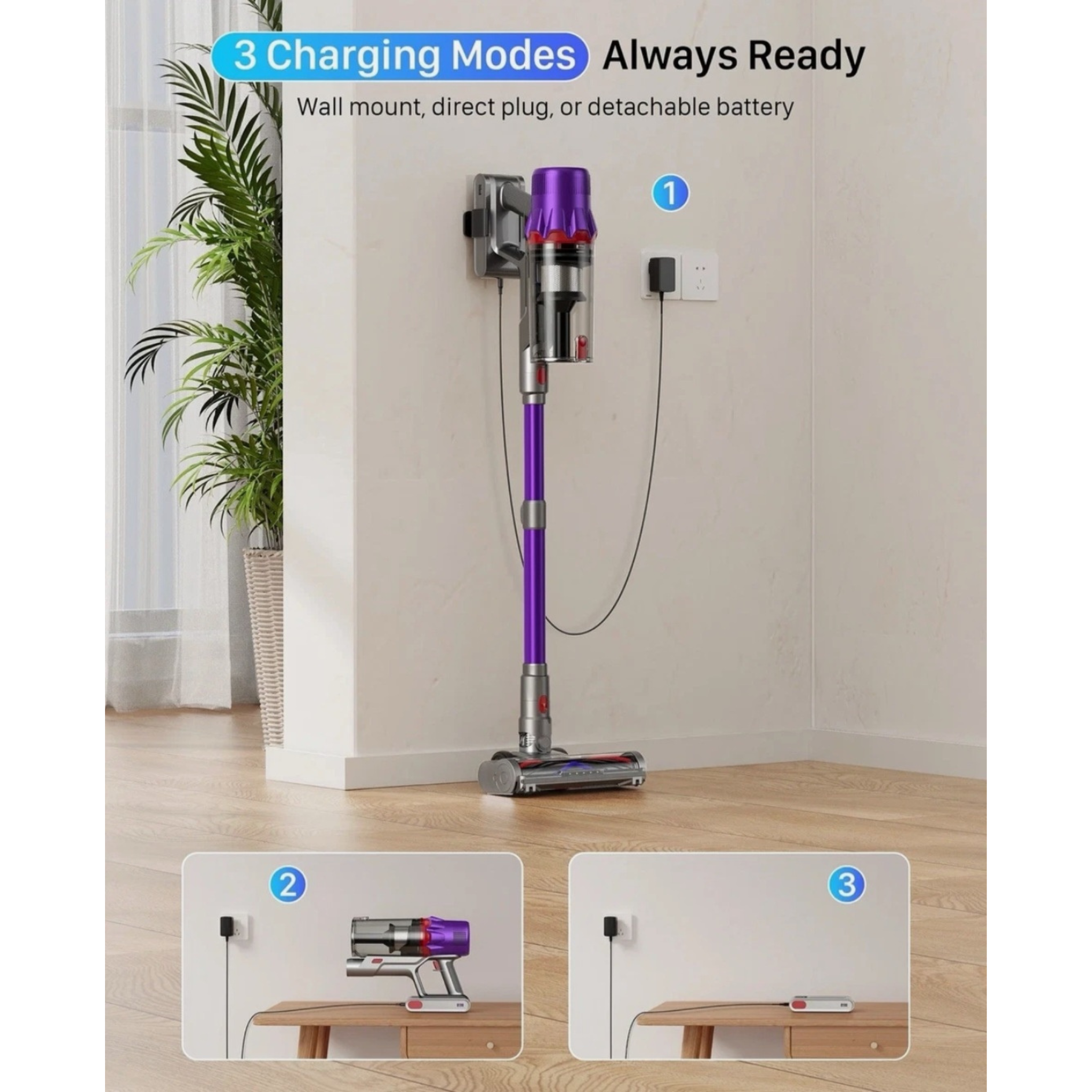 Cordless Stick Vacuum Cleaner for Fast, Effortless Everyday Cleaning