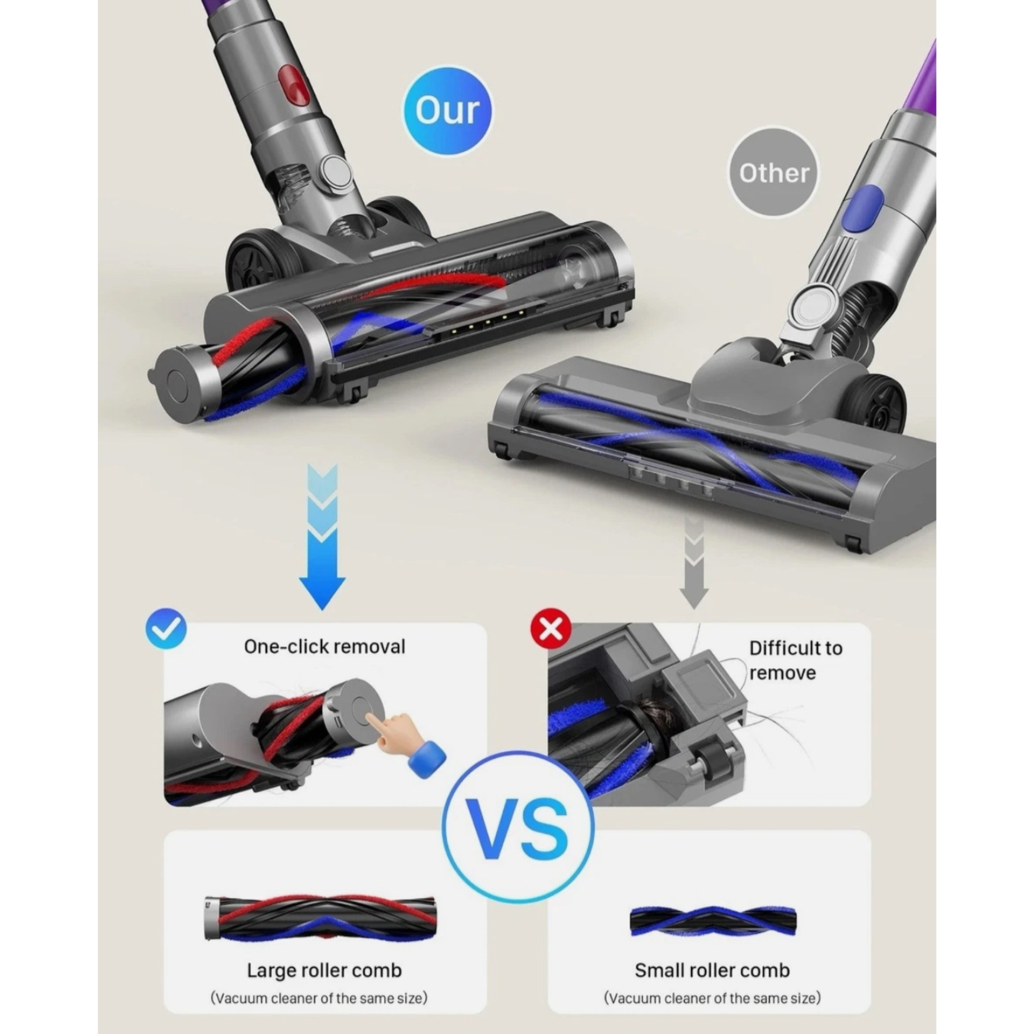 Cordless Stick Vacuum Cleaner for Fast, Effortless Everyday Cleaning